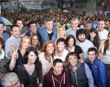 Homenaje a Néstor Kirchner en Villa Palito