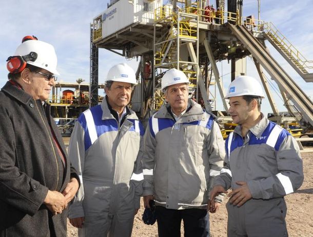 Scioli recorrió Vaca Muerta y celebró que es una influencia para el desarrollo del país