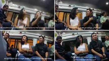 video: en pleno colectivo, una chica le confeso a su novio que le fue infiel con un amigo video: en pleno colectivo, una chica le confeso a su novio que le fue infiel con un amigo