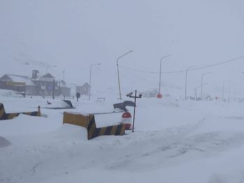 Miles de camiones están varados en Mendoza por la nevada en la cordillera