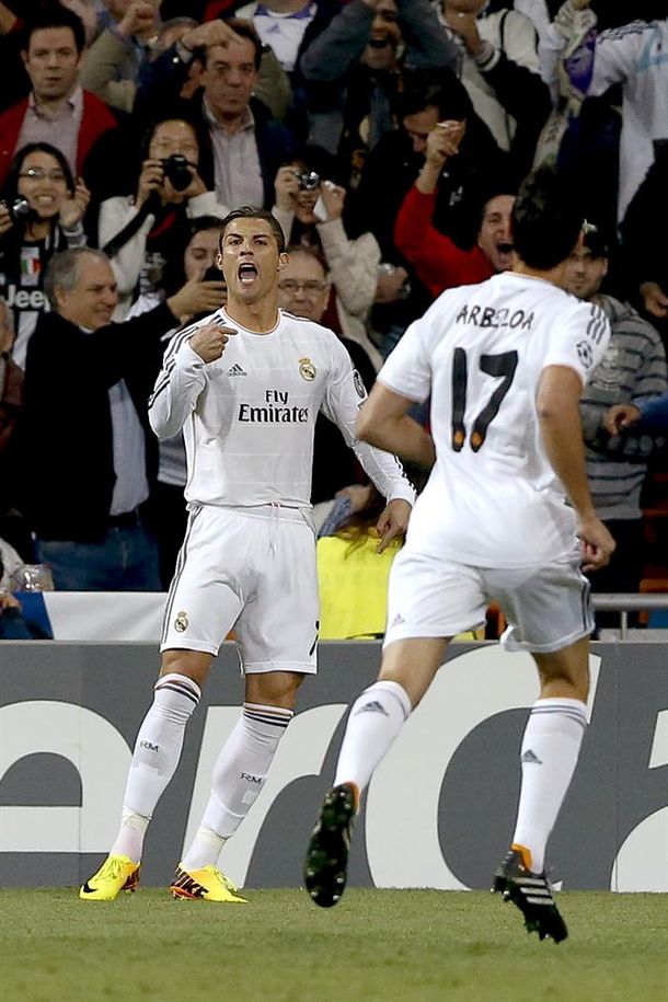 Gracias a Ronaldo, Real Madrid derrotó a la Juventus de Tevez