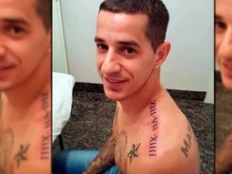 tiene que ser mentira: el tatuaje del pipi romagnoli que se volvio viral tiene que ser mentira: el tatuaje del pipi romagnoli que se volvio viral