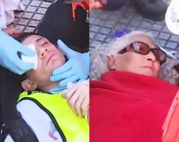 Otra vez represión en la marcha de jubilados en Congreso: hay dos heridos