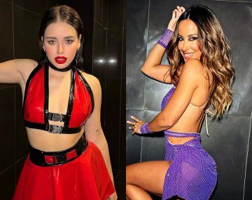 Coti Romero y Lourdes Sánchez se volvieron a cruzar en el Bailando