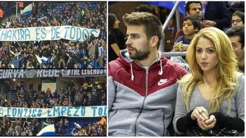 polemica frase contra shakira para molestar a gerard pique en el partido del barcelona polemica frase contra shakira para molestar a gerard pique en el partido del barcelona