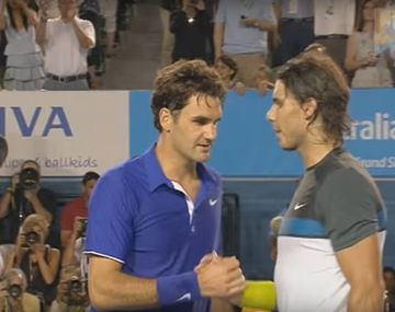 Federer y Nadal en el Abierto de Australia 2009