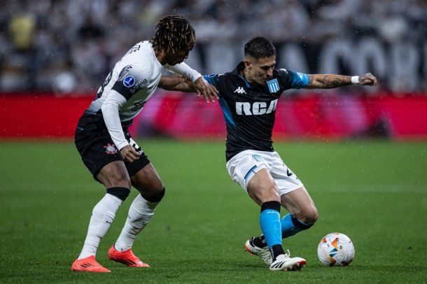 Copa Sudamericana: Corinthians y Racing igualaron 2-2 en Brasil y la serie se define en Avellaneda