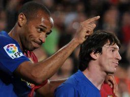 Thierry Henry defendió a Lionel Messi en el conflicto con PSG
