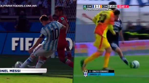 A lo Messi contra Irán: un jugador de Gimnasia hizo un golazo en el último minuto