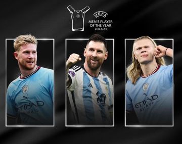 Messi fue nominado a mejor jugador de la UEFA de la temporada 2022/23