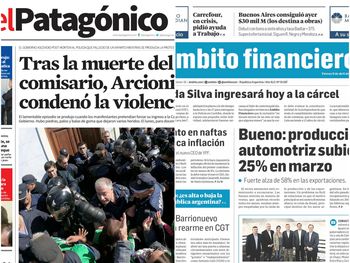 Tapas de diarios del viernes 6 de abril de 2018