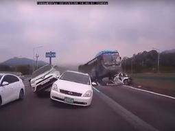 Un choque de película en Corea del Sur Un choque de película en Corea del Sur