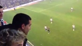 feliz, riquelme gasto a los de river como un hincha mas feliz, riquelme gasto a los de river como un hincha mas