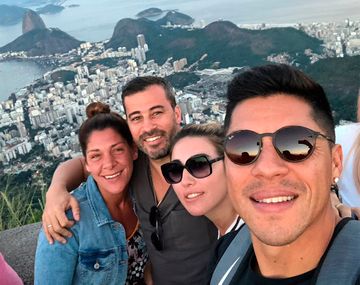 Vacaciones con amigos en Río: la preparación de Enzo Pérez para el Mundial