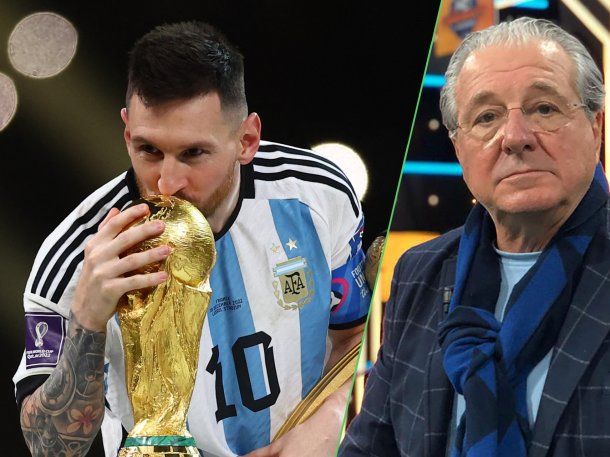 Lionel Messi y Jorge DAlessandro