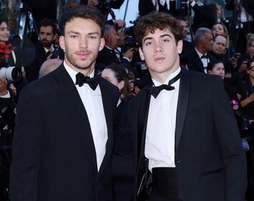 Colapinto estuvo presente en el Festival de Cannes junto a Gasly y Ocon