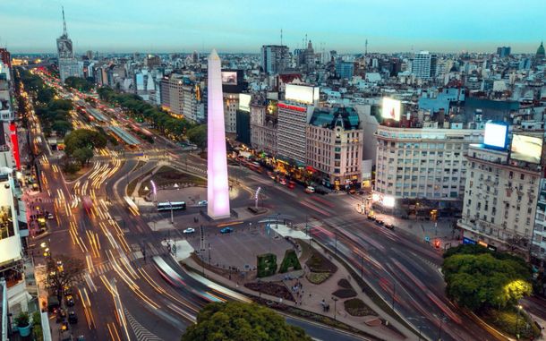 Buenos Aires celebra al Obelisco.