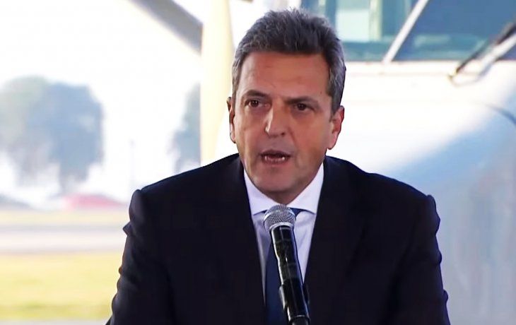 Massa repudió el ataque de un dirigente de Milei contra Rinaldi