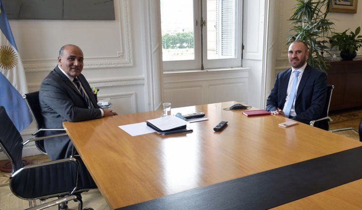 Manzur y Guzmán analizaron las inversiones en obra pública, educación, salud y tecnología