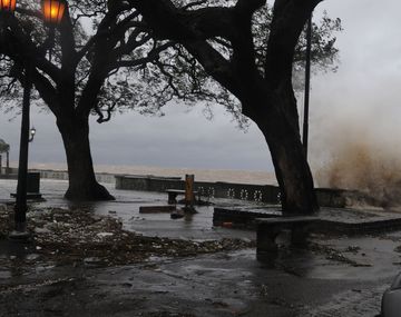 Sudestada: cesó la alerta por la crecida del Río de la Plata
