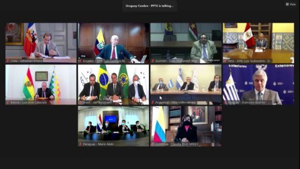 Mercosur: cumbre virtual de presidentes de los Estados Partes y Estados Asociados