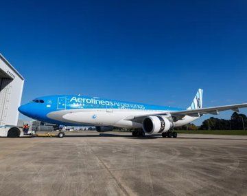 Aerolíneas Argentinas lanzó el avión más argentino del mundo.