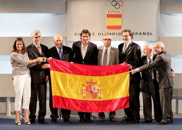 Rafa había sido presentado como el abanderado español.