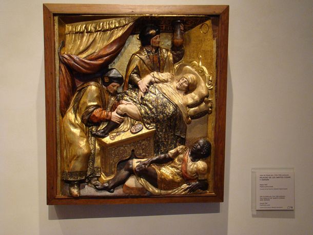 Los santos Cosme y Damián.