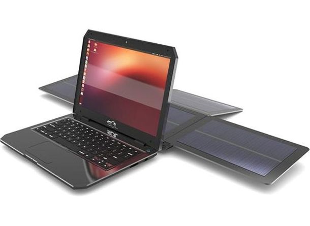SOL, una notebook que se recarga con energía solar