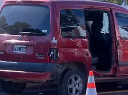 La mujer estaba embarazada