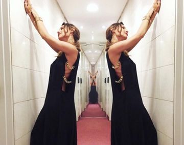 El baile súper sexy de Pampita con dos hombres