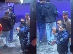 Pacheco: descubren a efectivos de la Policía Bonaerense tomando cerveza en servicio