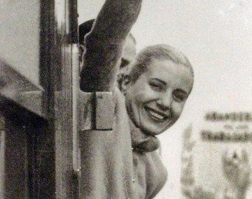 El Gobierno retiró imágenes de Evita en edificios públicos