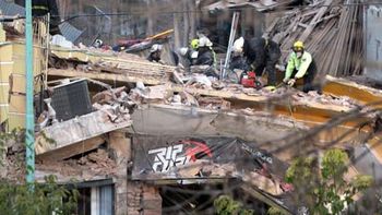 Derrumbe gimnasio Derrumbe gimnasio