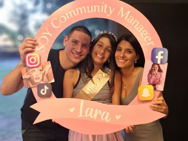 Lara Ghione se recibió de la universidad a los 12 años.