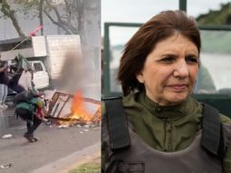 bullrich sobre el fotografo que esta internado en grave estado: militante kirchnerista