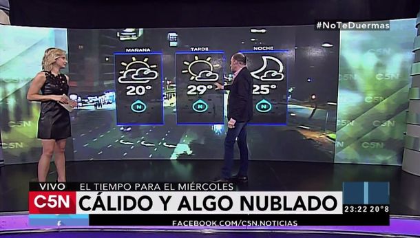 Pronóstico del tiempo del miércoles 15 de febrero de 2017