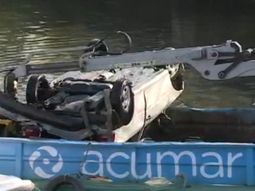 Un hombre murió al caer con su automóvil al Riachuelo en Avellaneda