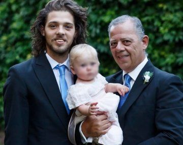Santiago Maratea y su padre