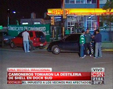 Se destrabó el bloqueo de Camioneros en Dock Sud