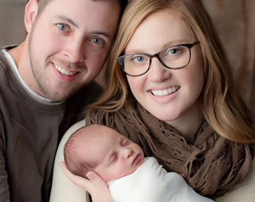 Emma Wren fue concebida hace 24 años pero recién ahora llegó al mundo