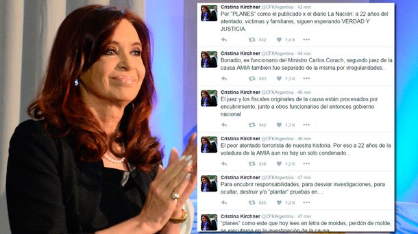 Cristina, dura contra el Gobierno por el intento de reabrir la denuncia de Nisman