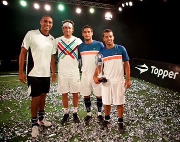 Trezeguet y Nalbandian perdieron la final de su propio torneo