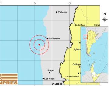 Sismo sacudió a Chile y se sintió en San Juan y Mendoza