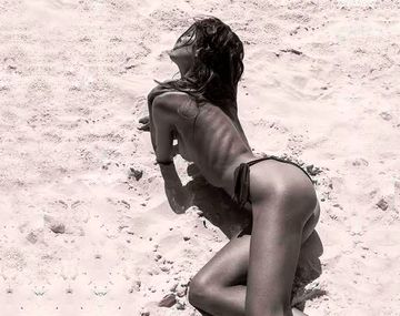 Piel y hueso: la foto de una una modelo volvió a abrir el debate por la anorexia