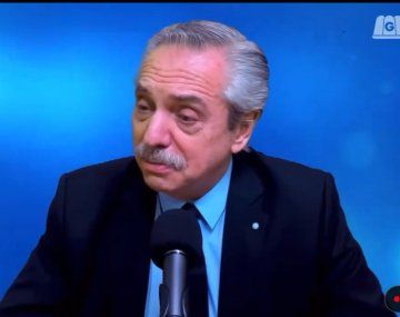 Alberto Fernández en Gelatina.