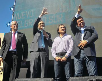 Randazzo realizó anuncios de trenes
