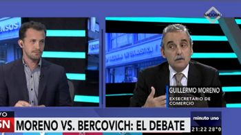 mira el picante cruce entre moreno y bercovich mira el picante cruce entre moreno y bercovich