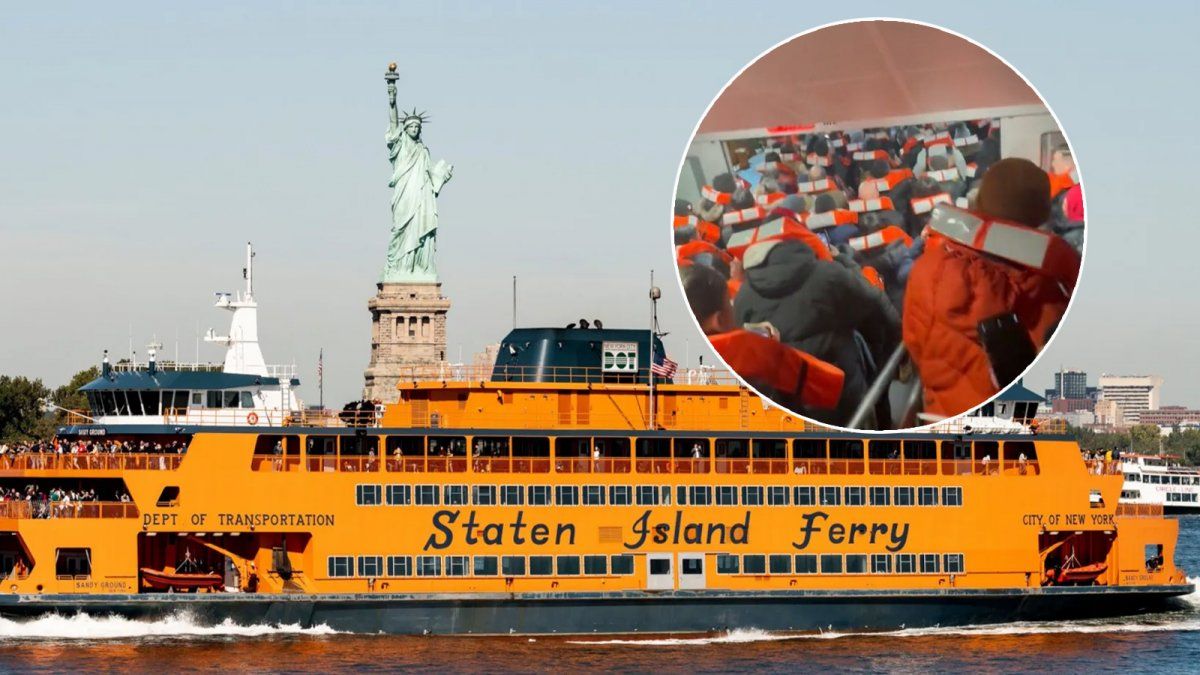 a ferry caught fire with 700 passengers on board