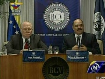 Venezuela anuncia devaluación de 46,5% respecto al dólar